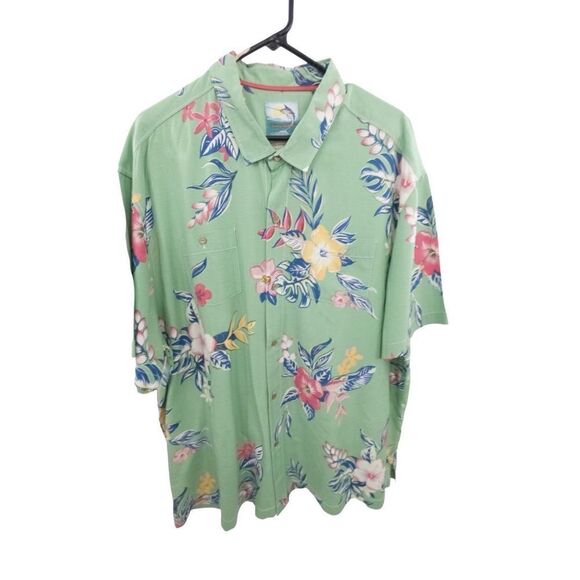 Tommy Bahama 100% silk shirt men’s xxl - Picture 1 of 9